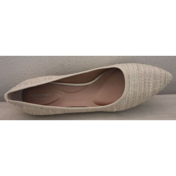 Rockport CI3508 Women's Sz 10M Cream/Light Beige Total Motion Kaiya Pumps - Picture 10 of 16